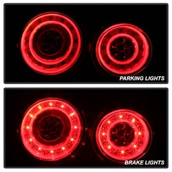 Spyder Nissan GT-R 09-15 Red Clear LED Tail Lights