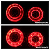 Spyder Nissan GT-R 09-15 Red Clear LED Tail Lights