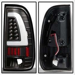 xTune Ford F-150/F-250/F-250 Super Duty/F-350 Super Duty/F-450 Super Duty/F-550 Super Duty 97-03 Black XTune Light Bar LED Tail Lights
