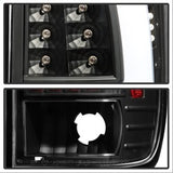 xTune Ford F-150/F-250/F-250 Super Duty/F-350 Super Duty/F-450 Super Duty/F-550 Super Duty 97-03 Black XTune Light Bar LED Tail Lights