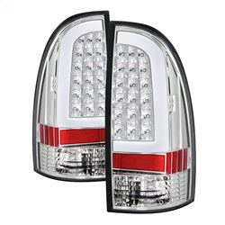 xTune Toyota Tacoma 05-15 Chrome Light Bar LED Tail Lights