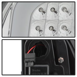 xTune Toyota Tacoma 05-15 Chrome Light Bar LED Tail Lights