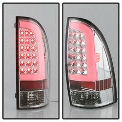 xTune Toyota Tacoma 05-15 Chrome Light Bar LED Tail Lights