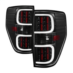 xTune Ford F-150 09-14 Black XTune LED Tail Lights