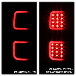 xTune Ford F-150 09-14 Black XTune LED Tail Lights