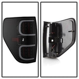 xTune Ford F-150 09-14 Black XTune LED Tail Lights