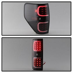 xTune Ford F-150 09-14 Black XTune LED Tail Lights