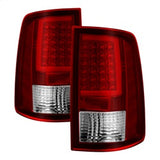 xTune Dodge Ram 1500/Ram 2500/Ram 3500/1500/2500/3500 09-10 Incandescent Model Only XTune Light Bar LED Tail Lights Not Compatible w/LED Model Red Clear