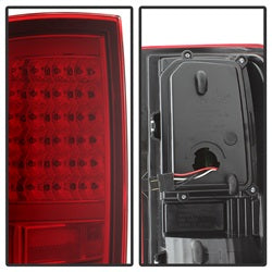 xTune Dodge Ram 1500/Ram 2500/Ram 3500/1500/2500/3500 09-10 Incandescent Model Only XTune Light Bar LED Tail Lights Not Compatible w/LED Model Red Clear