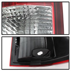 xTune Dodge Ram 1500/Ram 2500/Ram 3500/1500/2500/3500 09-10 Incandescent Model Only XTune Light Bar LED Tail Lights Not Compatible w/LED Model Red Clear