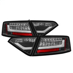 Spyder Audi A5/A5 Quattro 10-12 Incandescent Model Only LED Tail Lights Not Compatible w/LED Model Black
