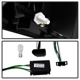 Spyder Audi A5/A5 Quattro 10-12 Incandescent Model Only LED Tail Lights Not Compatible w/LED Model Black