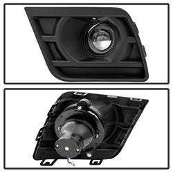 Spyder Chevrolet Camaro 14-16 w/o Switch OEM Fog Lights Clear