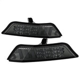 Spyder Ford Mustang 15-16 DRL LED Front Bumper Lights Smoke