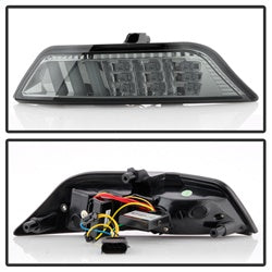 Spyder Ford Mustang 15-16 DRL LED Front Bumper Lights Smoke