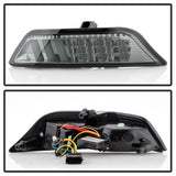 Spyder Ford Mustang 15-16 DRL LED Front Bumper Lights Smoke