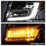 Spyder Signature Chevrolet Suburban 1500/Suburban 3500 HD/Tahoe 15-16 Chrome DRL LED Projector Headlights