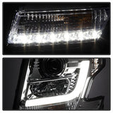 Spyder Signature Chevrolet Suburban 1500/Suburban 3500 HD/Tahoe 15-16 Chrome DRL LED Projector Headlights