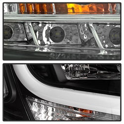 Spyder Signature Chevrolet Suburban 1500/Suburban 3500 HD/Tahoe 15-16 Black DRL LED Projector Headlights