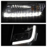 Spyder Signature Chevrolet Suburban 1500/Suburban 3500 HD/Tahoe 15-16 Black DRL LED Projector Headlights