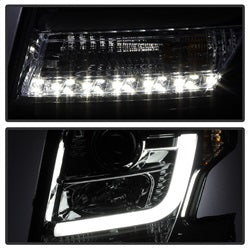 Spyder Signature Chevrolet Suburban 1500/Suburban 3500 HD/Tahoe 15-16 Smoke DRL LED Projector Headlights