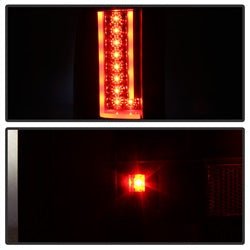 Spyder Chevrolet Silverado 1500/Silverado 1500 Classic/Silverado 1500 HD Classic/Silverado 2500 HD/Silverado 2500 HD Classic/Silverado 3500/Silverado 3500 Classic/Silverado 3500 HD 07-13 Version 2 LED Tail Lights Black Smoke
