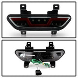 Spyder Ford Mustang 15-16 Red Bar LED Reverse Lights Black Smoke