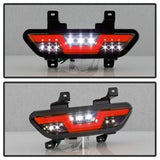 Spyder Ford Mustang 15-16 Red Bar LED Reverse Lights Black Smoke