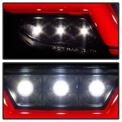 Spyder Ford Mustang 15-16 Red Bar LED Reverse Lights Black Smoke