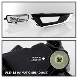 Spyder Ford Focus 15-16 w/Switch OEM Fog Lights Clear