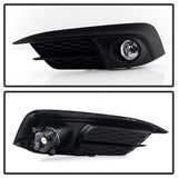 Spyder Honda Civic 16-17 w/Switch OEM Fog Lights Clear