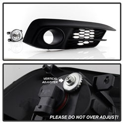 Spyder Honda Civic 16-17 w/Switch OEM Fog Lights Clear