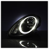 Spyder Signature Porsche Cayman 06-08 Halogen Model Only DRL Projector Headlights Not Compatible With Xenon/HID Model Black