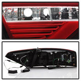 Spyder Audi A5/A5 Quattro 10-12 LED Model Only LED Tail Lights Not Compatible w/Incandescent Model Red Clear