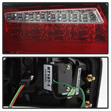 Spyder Audi A5/A5 Quattro 10-12 LED Model Only LED Tail Lights Not Compatible w/Incandescent Model Red Clear