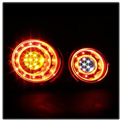 Spyder Nissan GT-R 09-15 Black LED Tail Lights