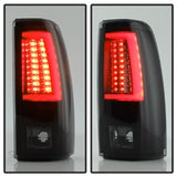 Spyder Chevrolet Silverado 1500/Silverado 1500 Classic/Silverado 1500 HD/Silverado 1500 HD Classic/Silverado 2500/Silverado 2500 HD/Silverado 2500 HD Classic 03-06 Version 2 LED Tail Lights Black Smoke