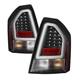 Spyder Chrysler 300C 05-07 Version 2 Light Bar LED Tail Lights - Black