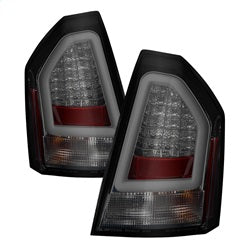 Spyder Chrysler 300C 05-07 Version 2 Light Bar LED Tail Lights - Smoke