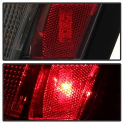 Spyder Chrysler 300C 05-07 Version 2 Light Bar LED Tail Lights - Smoke