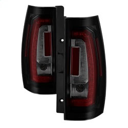 Spyder Chevrolet Suburban 1500/Suburban 2500/Tahoe/Yukon/Yukon XL 1500/Yukon XL 2500 07-14 Version 2 Light Bar LED Tail Lights Black Smoke