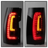 Spyder Chevrolet Suburban 1500/Suburban 2500/Tahoe/Yukon/Yukon XL 1500/Yukon XL 2500 07-14 Version 2 Light Bar LED Tail Lights Black Smoke
