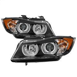 Spyder Signature BMW 323i/325i/325xi/328i/328xi/330i/330xi/335i/335xi/M3 06-08 Halogen Model Only LBDRL Projector Headlights Not Compatible w/Xenon/HID Model Black