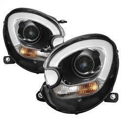 Spyder Signature Mini Cooper Countryman 11-15 Halogen Model Only LBDRL Projector Headlights Not Compatible w/Xenon/HID Model Black