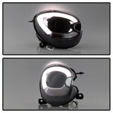 Spyder Signature Mini Cooper Countryman 11-15 Halogen Model Only LBDRL Projector Headlights Not Compatible w/Xenon/HID Model Black