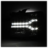 Spyder Signature Chevrolet Silverado 1500/Silverado 2500 HD/Silverado 3500 HD 07-13 Version 2 DRL LED Projector Headlights Black