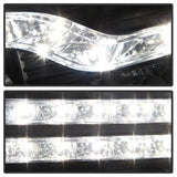 Spyder Signature Chevrolet Silverado 1500/Silverado 2500 HD/Silverado 3500 HD 07-13 Version 2 DRL LED Projector Headlights Black