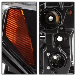 Spyder Signature Ford F-150 15-17 Black DRL LED Projector Headlights