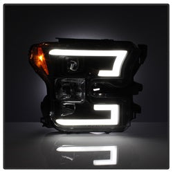 Spyder Signature Ford F-150 15-17 Black DRL LED Projector Headlights