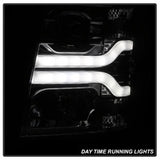 Spyder Signature Chevrolet Silverado 1500/Silverado 2500 HD/Silverado 3500 HD 07-13 Version 3 DRL LED Projector Headlights Smoke